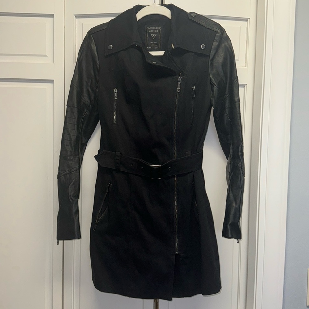 Guess fitted trench coat